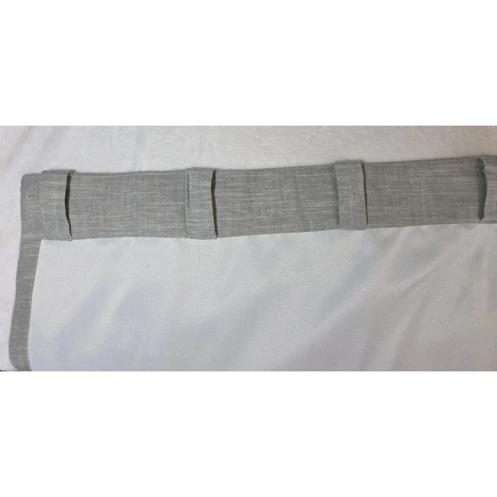 Pottery Barn Emery Linen Cotton Curtain Drape Blackout Blue Gray 50x96 CHOOSE‎ #